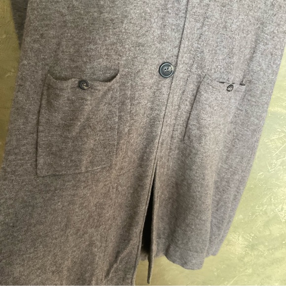 Funsport Merino and Cashmere Blend Longline Cardigan - Picture 6 of 7